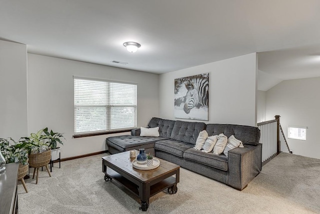 893 Whitfield Oak Rd, Auburn, GA 30011 - living room with light colored carpet and baseboards