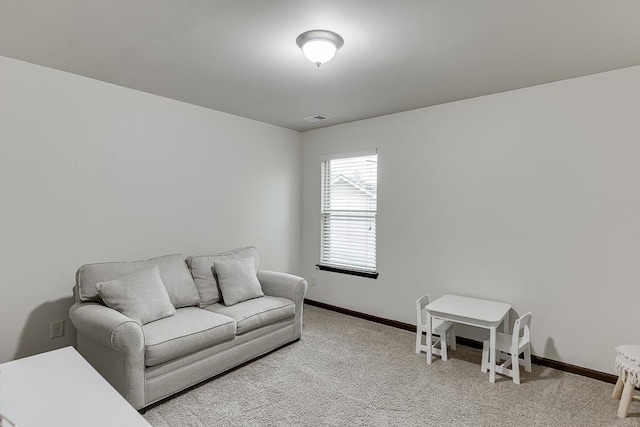 893 Whitfield Oak Rd, Auburn, GA 30011 - living room with light colored carpet and baseboards