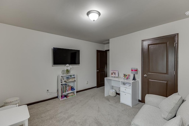 893 Whitfield Oak Rd, Auburn, GA 30011 - office with light carpet and baseboards