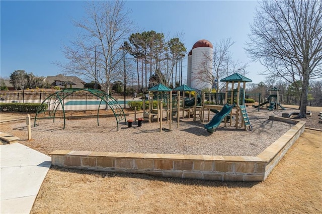 view of community play area