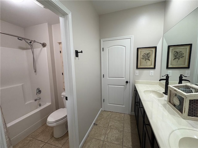 4745 Belcrest Way, Cumming, GA 30040 - full bath featuring double vanity and washtub / shower combination