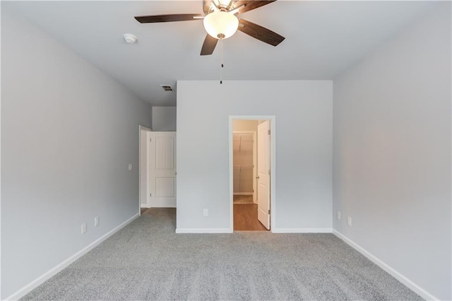 0 Dortch Rd, Eastanollee, GA 30538 - unfurnished bedroom with carpet floors, baseboards, and a walk in closet