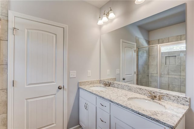 0 Dortch Rd, Eastanollee, GA 30538 - full bath featuring double vanity and a tile shower
