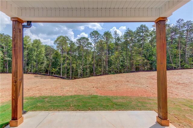 0 Dortch Rd, Eastanollee, GA 30538 - view of yard with a patio and a view of trees
