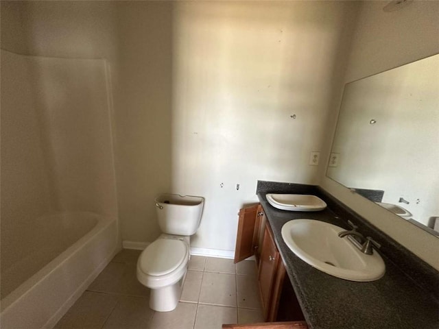 630 Mill Stone Blf Unit B, Monroe, GA 30655 - bathroom featuring double vanity and tile patterned flooring