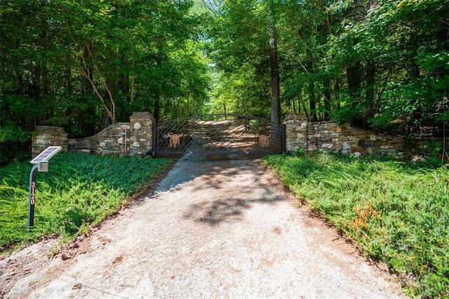 view of road