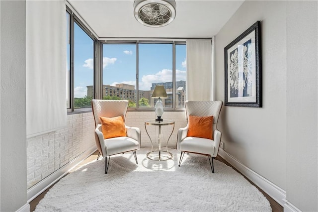 215 Piedmont Ave NE Unit 506, Atlanta, GA 30308 - sitting room featuring baseboards