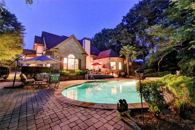 4478 Longmead Rd, Flowery Branch, GA 30542 - view of pool with a patio area