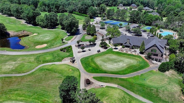 4478 Longmead Rd, Flowery Branch, GA 30542 - view of property location with a nearby body of water and a golf course