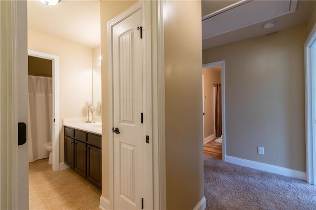 12275 Styron Dr, Hampton, GA 30228 - corridor featuring baseboards