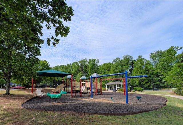 view of community playground