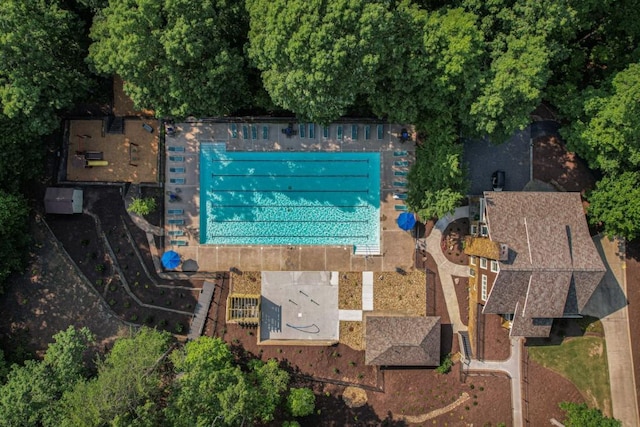 803 Night Fire Dr, Dawsonville, GA 30534 - birds eye view of property