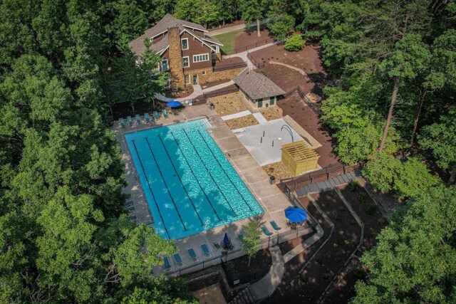 803 Night Fire Dr, Dawsonville, GA 30534 - aerial view