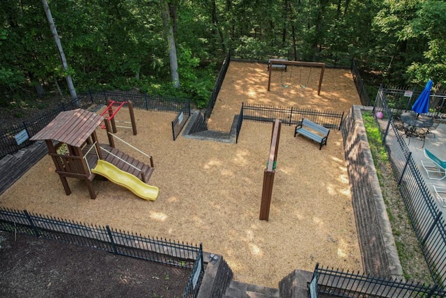 803 Night Fire Dr, Dawsonville, GA 30534 - view of playground with fence
