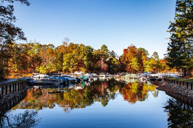803 Night Fire Dr, Dawsonville, GA 30534 - dock area featuring a water view