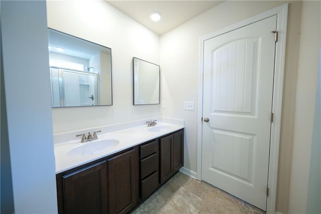 458 Bishop Ln, Woodstock, GA 30188 - full bathroom with double vanity