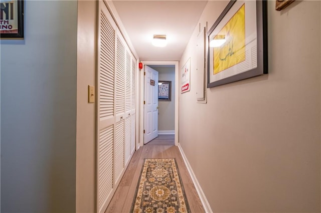 3833 Savannah Sq E, Atlanta, GA 30340 - corridor with light wood-style floors and baseboards