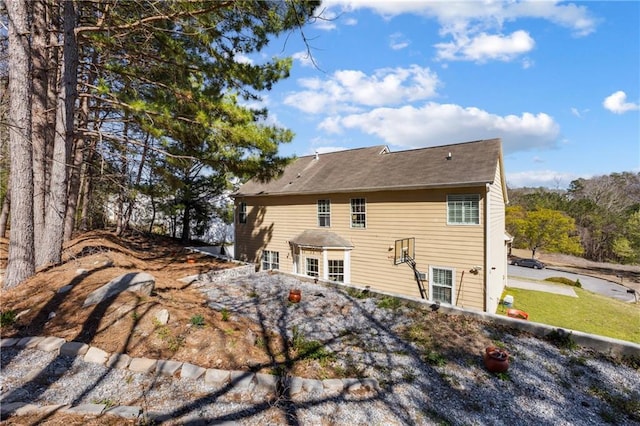view of back of house