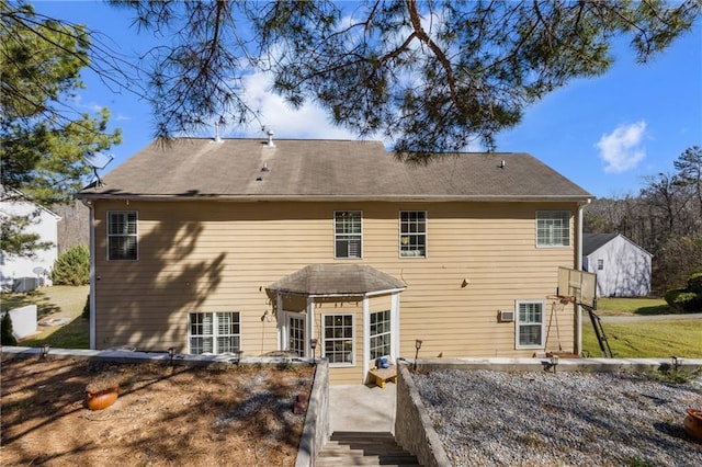view of rear view of house