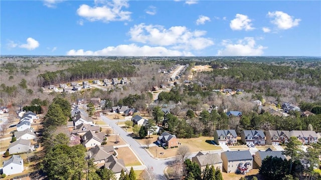 birds eye view of property featuring a residential view