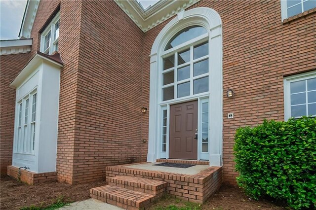 4495 Riders Ridge Trl, Snellville, GA 30039 - view of exterior entry with brick siding