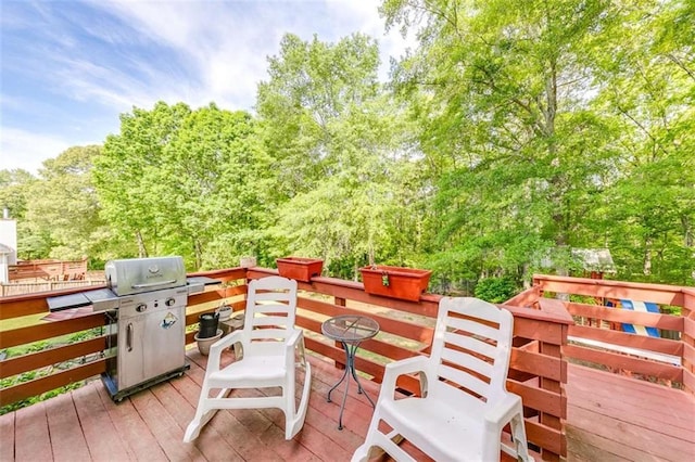 view of deck