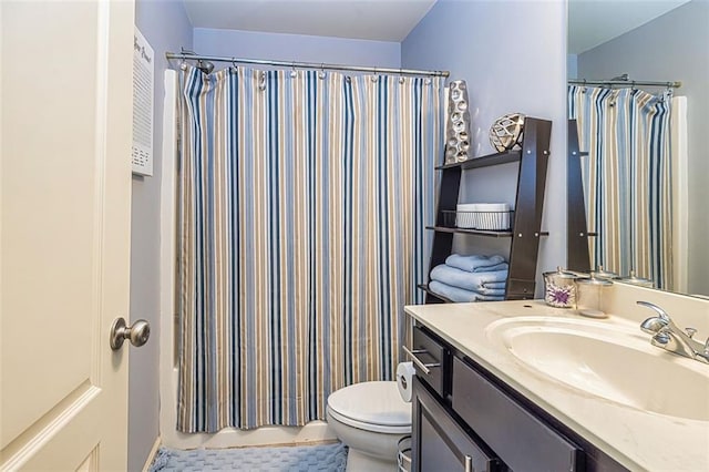 5008 Whiteoak Pointe SE Unit 15, Smyrna, GA 30080 - bathroom with vanity and toilet
