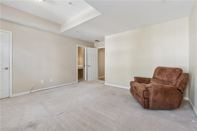 11715 Dancliff Trce, Alpharetta, GA 30009 - sitting room with baseboards and carpet flooring