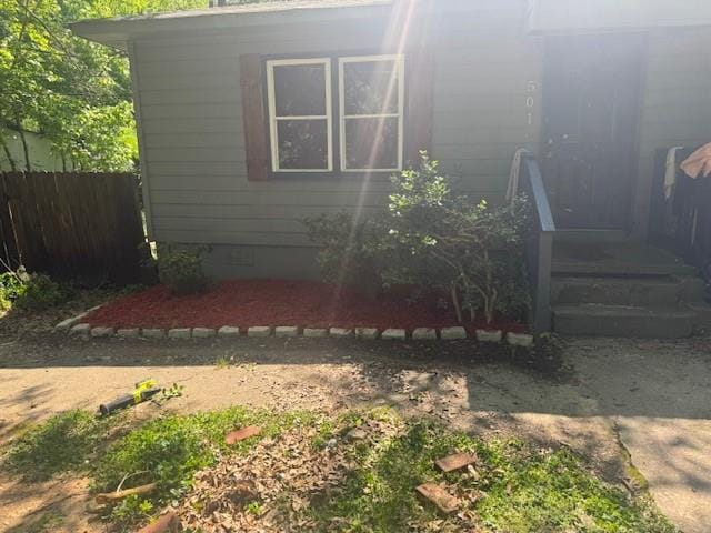 501 Aberdeen Dr NW, Atlanta, GA 30318 - view of property exterior with crawl space