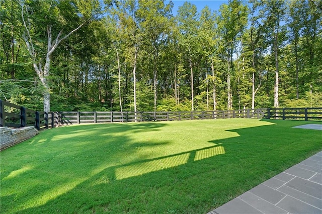 view of home's community featuring a yard