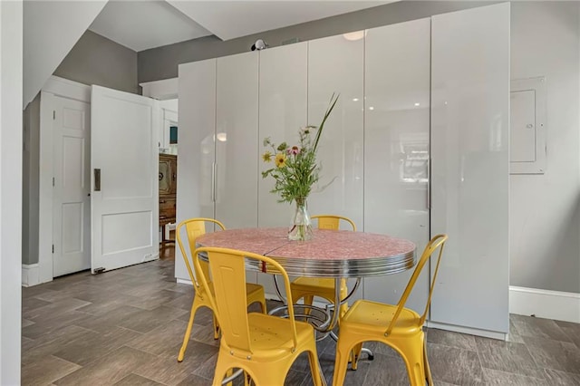 222 Winnona Dr, Decatur, GA 30030 - dining area featuring electric panel and baseboards