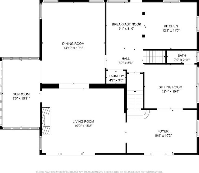 222 Winnona Dr, Decatur, GA 30030 - view of room layout