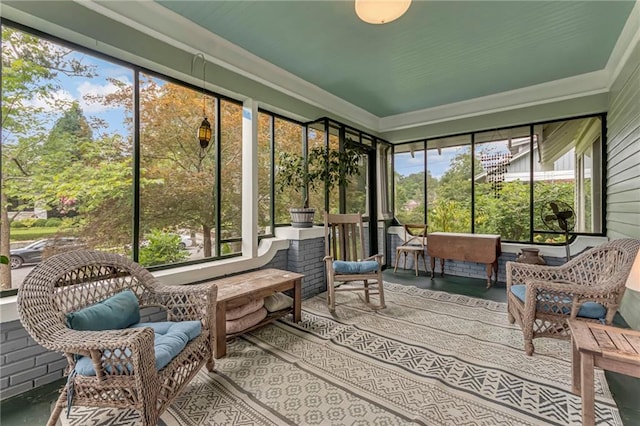 222 Winnona Dr, Decatur, GA 30030 - view of sunroom / solarium