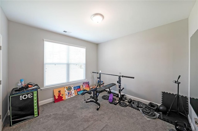 686 Stark St, Lawrenceville, GA 30046 - exercise room with carpet flooring and baseboards