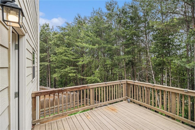 view of deck
