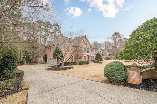 view of front of house featuring driveway and an attached garage