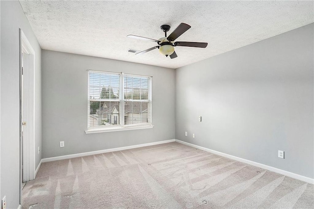 139 W Oaks Pl, Woodstock, GA 30188 - carpeted spare room featuring a ceiling fan and a textured ceiling