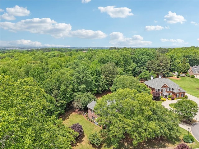 3235 Munsey Ct, Cumming, GA 30041 - aerial view of property and surrounding area with a forest