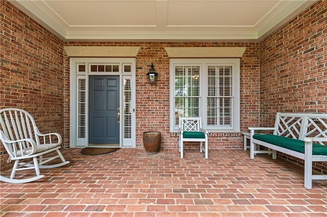 2117 Stephens Walk, Dunwoody, GA 30338 - doorway to property with brick siding