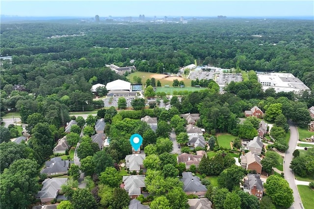 2117 Stephens Walk, Dunwoody, GA 30338 - bird's eye view of a heavily wooded area
