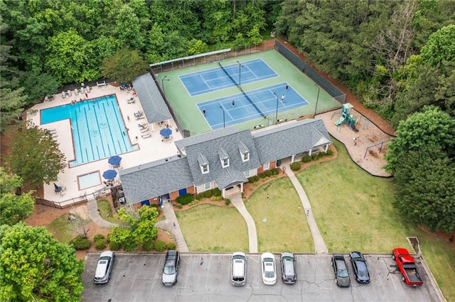 aerial view