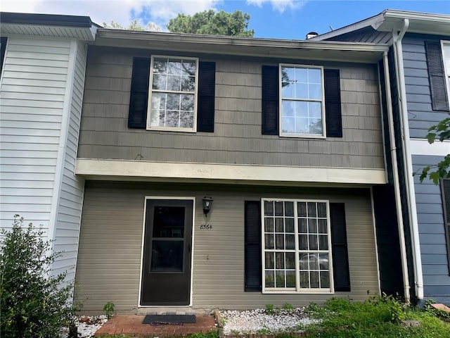 8564 Jamestown Way, Jonesboro, GA 30238 - view of front of home featuring a front lawn
