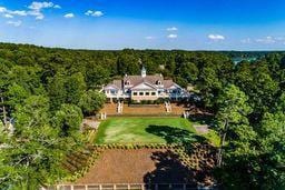 aerial view with a view of trees