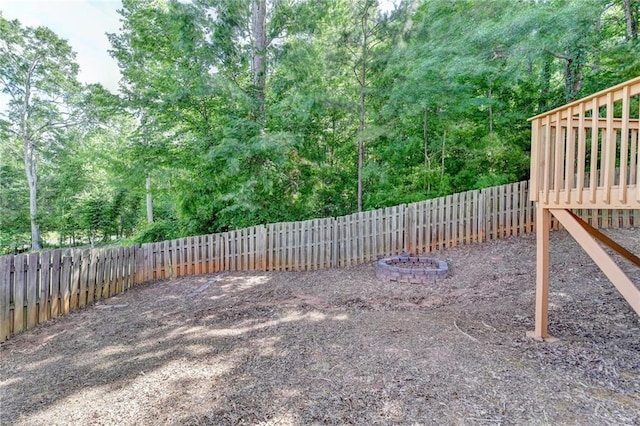 3805 Roxwood Park Dr, Buford, GA 30518 - view of fenced backyard
