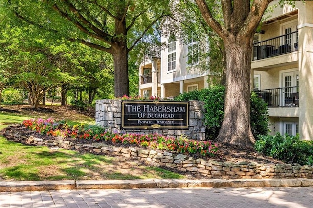 3655 Habersham Rd NE Unit 203, Atlanta, GA 30305 - view of community / neighborhood sign