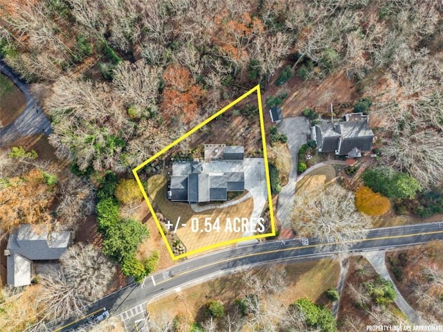 669 Dixon Dr, Gainesville, GA 30501 - view of property location with property parcel outlined