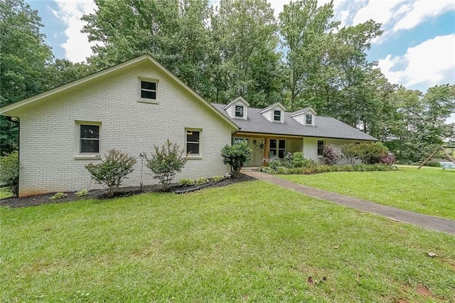 527 Gaddis Rd, Canton, GA 30115 - view of front of home with brick siding and a front yard