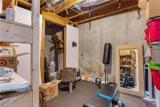 141 Ennisbrook Dr SE, Smyrna, GA 30082 - view of unfinished basement
