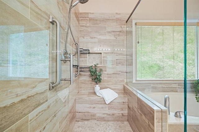 3130 Crestmont Way NW, Kennesaw, GA 30152 - bathroom featuring a shower stall and a tub to relax in