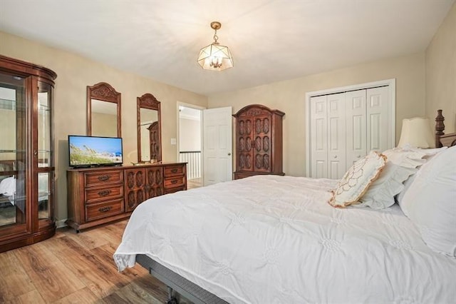3130 Crestmont Way NW, Kennesaw, GA 30152 - bedroom with wood finished floors and a closet